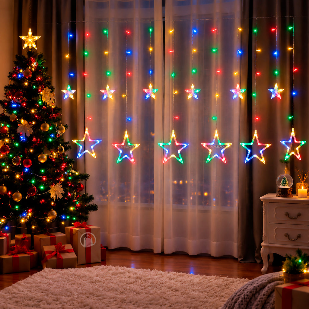 Cortina Punta Estrella Led 3 Y 6 M