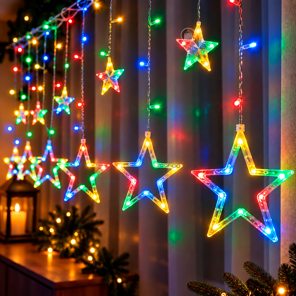 Cortina Punta Estrella Led 3 Y 6 M