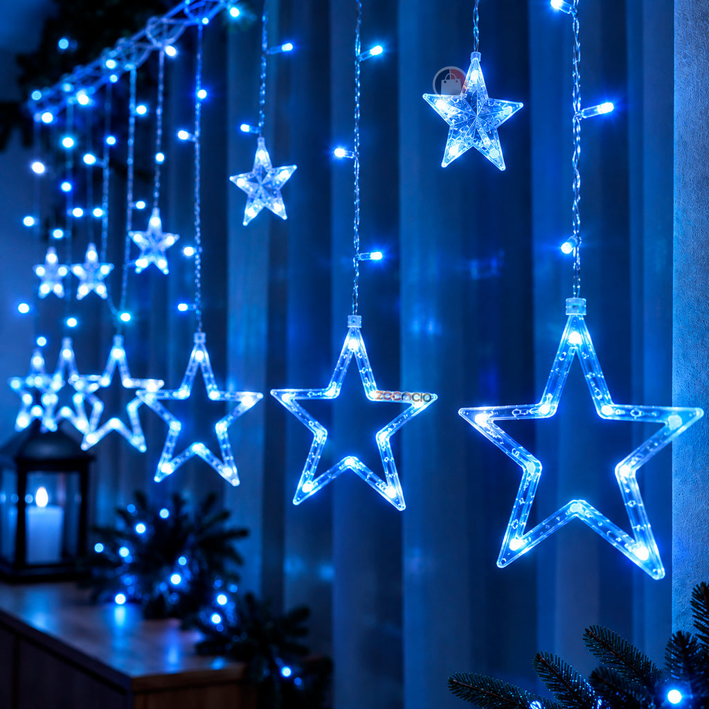 Cortina Punta Estrella Led 3 Y 6 M